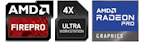 AMD Processor, Firepro, Radeon Pro Graphics Card